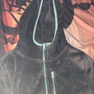 Dark Gray fuzzy hoodie